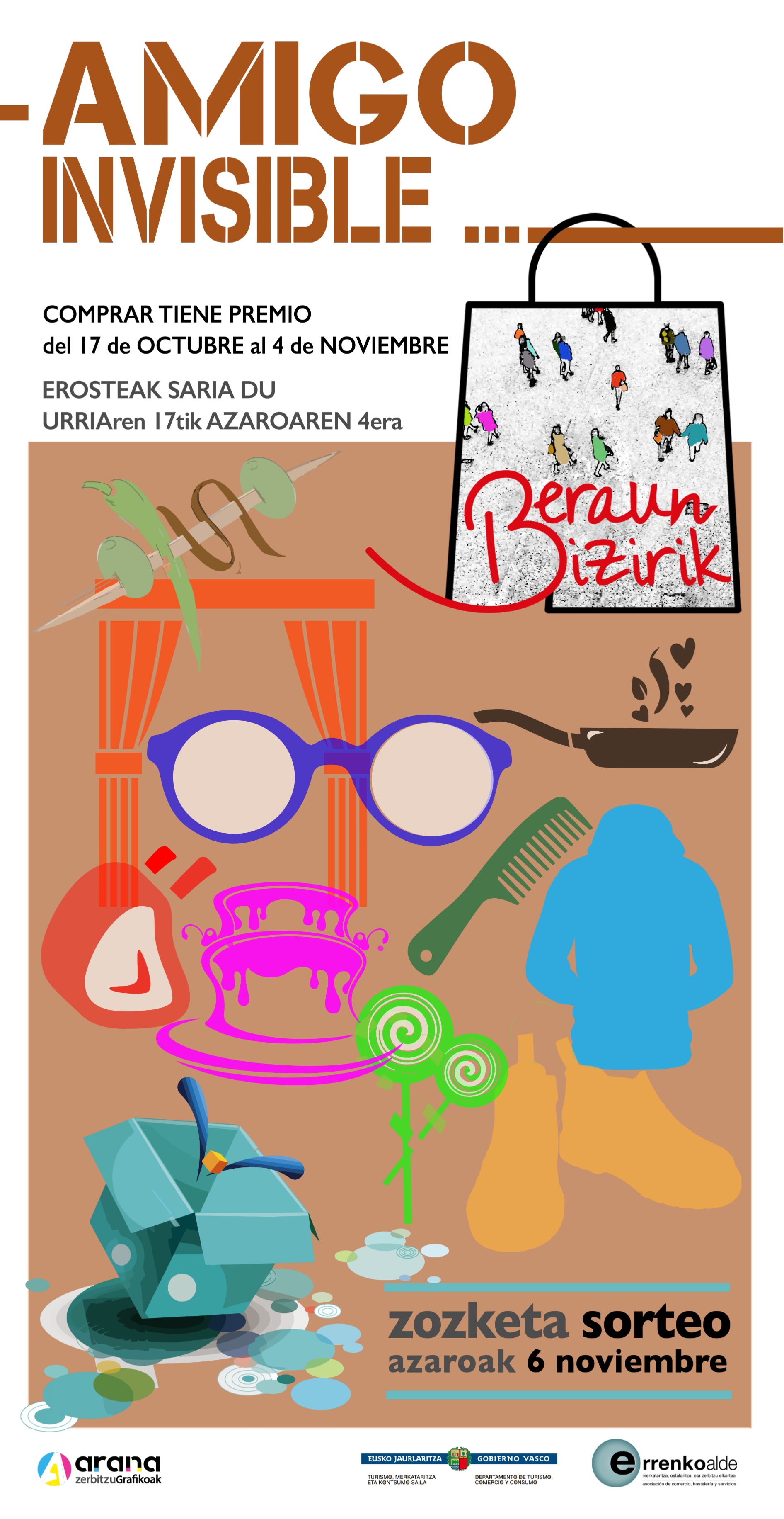 BERAUN BIZIRIK - LAGUN EZKUTUA