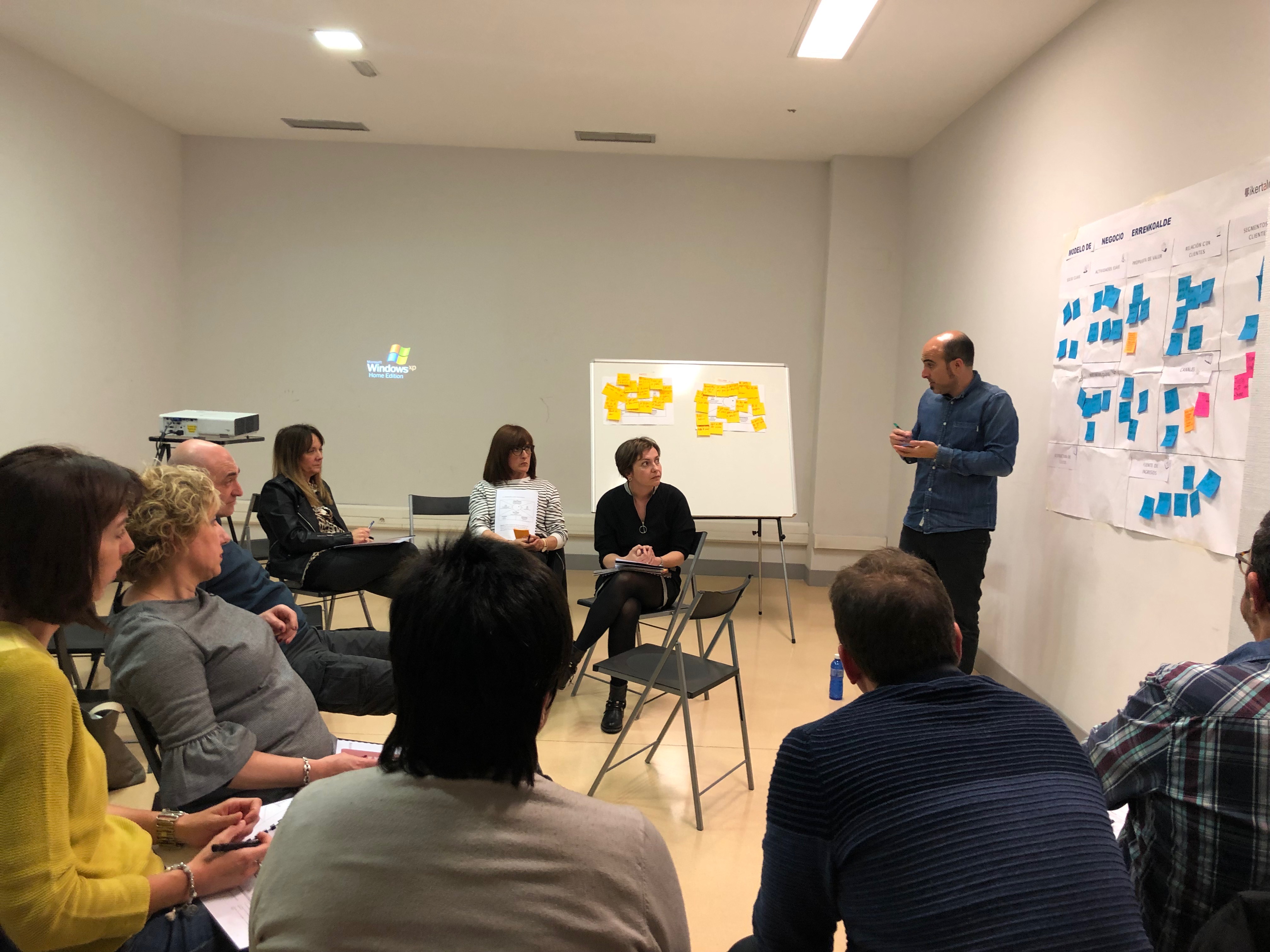 Talleres con Ikertalde, el Ayuntamiento y Oarsoaldea